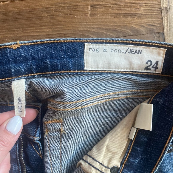 Size 24 “the Dre” rag and bone jeans! - Picture 3 of 3